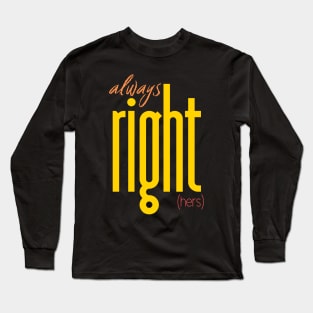 Wife Long Sleeve T-Shirt